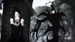  arachne_gorgon arm cloak mask screenshot shinigami_sama skull soul_eater spider witch 