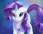  crying cutie_mark equine eyeshadow female feral friendship_is_magic fur hair horn lauren_magpie looking_at_viewer magpie_(artist) makeup mammal my_little_pony purple_hair rarity_(mlp) solo unicorn white_fur 