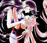  bishoujo_senshi_sailor_moon bishoujo_senshi_sailor_moon_r bishoujo_senshi_sailor_moon_s black_lady chibi_usa lowres mistress_9 pink_hair purple_eyes purple_hair tomoe_hotaru twintails yuri 