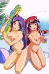  breasts highres kingyo_no_ran nude swimsuit tenshi_no_shippo usagi_no_mika water_gun 