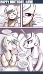  bed blush comic dialog dialogue duo english_text equine female feral friendship_is_magic hair horn horse imminent_sex john_joseco lesbian mammal my_little_pony pony princess princess_celestia_(mlp) royalty smile text tumblr unicorn winged_unicorn wings 