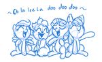  apple_bloom_(mlp) applebloom_(mlp) cub cute cutie_mark_crusaders_(mlp) equine eyes_closed female feral friendship_is_magic group happy horn horse mammal mickeymonster my_little_pony open_mouth pegasus pony scootaloo_(mlp) singing sweetie_belle_(mlp) unicorn wings young 