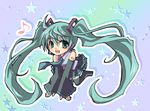  bad_id bad_pixiv_id for_all_z green_hair hatsune_miku long_hair solo thighhighs twintails very_long_hair vocaloid 