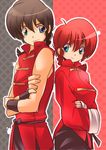  1girl braid chinese_clothes dual_persona genderswap genderswap_(mtf) ranma-chan ranma_1/2 red_hair saotome_ranma single_braid taira_tsukune tangzhuang 