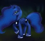  equine female feral friendship_is_magic horn horse lauren_magpie looking_at_viewer magpie_(artist) mammal my_little_pony pony princess_luna_(mlp) solo winged_unicorn wings 