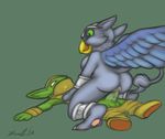  avian balls beak breasts clothed clothing fanart female gryphon half-dressed interspecies male nude penetration penis pussy sex shardshatter skylanders sonic_boom sonic_boom_(skylanders) straight topless vaginal vaginal_penetration wings 