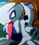  avian big_breasts breasts cdi electivire female legendary_pok&#233;mon lugia nintendo open_mouth orgasm pok&#233;mon pok&eacute;mon sex smile surprise tears tongue tongue_out video_games 