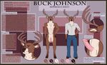  big_penis buck_(deer) cervine deer english_text hooves horn invalid_tag male mammal model_sheet penis piercing solo text white 