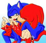  5_toes balls blush couple cum duo echidna erection eye_contact fakerface gay handjob hedgehog hindpaw human_feet hyper knuckles_the_echidna male mammal moan nude open_mouth paws penis plantigrade sega sex soles sonic_(series) sonic_the_hedgehog toes uncut 