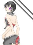  ass bare_shoulders belt black_hair breasts panties purple_eyes rutee_katrea rutee_katret tales_of_(series) tales_of_destiny underwear 