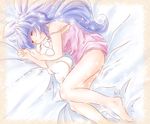  artist_self-insert blue_hair blush chunpai closed_eyes long_hair scrapped_princess sleeping zefiris 