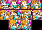  &hearts; 2012 animal_ears blue_eyes blush canine caress crying cum cumshot cute erection fox masturbation miles_prower orgasm penis sammystowes sega sex_toy solo sonic_(series) spreading sweat tongue vibrator young 