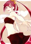  :d bad_id bad_pixiv_id cosplay harureya heart long_hair magi_the_labyrinth_of_magic open_mouth red_eyes red_hair ren_kougyoku smile solo star 