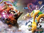  deoxys epic fire game_freak groudon heatran highres metagross nintendo official_art pokemon rayquaza regigigas snow 