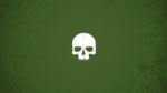  1920x1080 black_rock_shooter dead_master green highres icon minimalist minmalist skull symbol wallpaper 