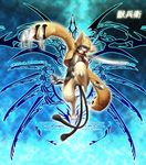  animal_hood bad_id bad_pixiv_id blazblue blazblue_insignia blazblue_phase_0 bottomless cat cat_hood cat_tail claws crest furry highres hood jubei_(blazblue) male_focus mouth_hold multiple_tails red_eyes solo sword tail tsukikanade weapon whiskers 