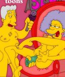  kent_brockman modern_toons selma_bouvier tagme the_simpsons 