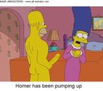  animated homer_simpson marge_simpson tagme the_simpsons 