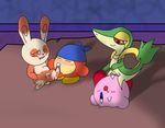  crossover kirby pokemon snivy spinda waddle_dee 