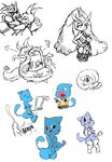  crossover gardevoir gumball_watterson keijimatsu lopunny nicole_watterson pokemon serperior the_amazing_world_of_gumball typhlosion 