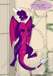  crestdragon cynder english_text female feral lying paws pussy solo spyro_the_dragon text video_games 