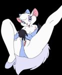  animated anthro clitoris disney female mammal masturbation miss_kitty_mouse mouse pose pussy roary rodent solo steven_stagg the_great_mouse_detective 