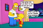  animated homer_simpson lisa_simpson tagme the_simpsons 