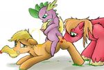  applejack big_macintosh friendship_is_magic my_little_pony spike torins-angel 