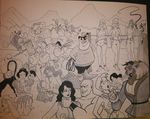  alice_in_wonderland ariel beast beauty_and_the_beast charseeb cheshire_cat donald_duck pete snow_white snow_white_and_the_seven_dwarfs tagme the_little_mermaid 