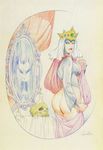  frollo grimhilde magic_mirror snow_white_and_the_seven_dwarfs tagme 