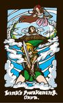  brown_hair cloud clouds flower hair_flower hair_ornament harp instrument link link&#039;s_awakening link's_awakening marin_(legend_of_zelda) marin_(the_legend_of_zelda) nintendo okra_(artist) sky sword the_legend_of_zelda the_legend_of_zelda:_link's_awakening weapon 