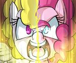  blonde_hair blue_eyes equine female friendship_is_magic hair heterochromia horse mammal mane my_little_pony open_mouth pegasus pink_eyes pink_hair pinkie_pie_(mlp) pony surprise_(mlp) uc77 unknown_character wings 