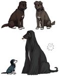  animalization beagle bone collar dog dual_persona emlan fate/stay_night fate/zero fate_(series) kotomine_kirei lord_el-melloi_ii no_humans older size_difference waver_velvet younger 
