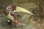  dress equine female fluttershy_(mlp) friendship_is_magic hair huge_wings mammal my_little_pony nastylady outfit pegasus pink_hair realistic_wings solo steampunk wings 