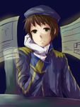  bad_id bad_pixiv_id brown_hair kyon male_focus military military_uniform solo suzumiya_haruhi_no_yuuutsu the_day_of_sagittarius uniform yomo_(ym) 