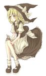  bad_id bad_pixiv_id blonde_hair hat kirisame_marisa natsuk solo touhou witch_hat yellow_eyes 