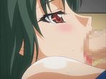  animated animated_gif blush bouncing_breasts breasts censored classroom cum cum_in_mouth cum_on_body cum_on_breasts cum_on_upper_body eyes_closed fujimori_(renketsu_houshiki) green_hair large_breasts mature nipples orgasm paizuri penis red_eyes renketsu_houshiki saliva short_hair sweat teacher teacher_and_student tears tongue 