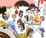  akiyama_mio alternate_hairstyle amahara_kiyono amakusa_shino black_eyes black_hair blush breasts bungaku_shoujo_(danshi_koukousei) cake chibi chu-bra!! commentary_request crossover danshi_koukousei_no_nichijou fang felyne food hairband hat hattori_junko hikasa_youko ichiban_ushiro_no_daimaou infinite_stratos inu_x_boku_ss k-on! katsuragi_hana kawashima_minami kore_wa_zombie_desu_ka? kumashiro_maya large_breasts long_hair monster_hunter moshidora multiple_girls nagatsuka_saki negishi_minamo party_hat rou-kyuu-bu! saitoyu00 school_uniform seikimatsu_occult_gakuin seikon_no_qwaser seitokai_yakuindomo seiyuu seiyuu_connection seraphim_(kore_wa_zombie_desu_ka?) shinonono_houki sketchbook_full_colors sleeves_rolled_up smile uniform very_long_hair yukinokouji_nobara 