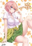  5-toubun_no_hanayome cleavage nakano_ichika nez-box seifuku sweater 