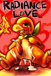  anal anal_penetration charmander comic cum cum_on_face cum_while_penetrated cumshot english_text fire gay haychel male nintendo orgasm penetration penis pok&#233;mon pok&eacute;mon scarf tapering_penis text video_games warm_colors 