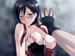  1boy 1girl ada_wong breast_grab breasts grabbing leon_s_kennedy monster nipples nude rape resident_evil resident_evil_4 tentacle 