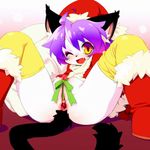  animal_ears anus artist_request bottomless cat_ears cat_tail clitoris erect_clitoris mizuki_kotora no_panties pussy tail uncensored 