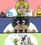  link rabbits tagme the_legend_of_zelda toon_link 