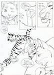  anus balls cat comic erection feline jaleo male penis tiger 