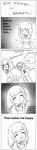  5koma artist_request comic dumpster english hard_translated highres homeless long_image mahou_shoujo_madoka_magica monochrome o_o poorfag poverty school_uniform tall_image tears translated trembling 