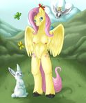 equine fluttershy_(mlp) friendship_is_magic horse little llucario my my_little_pony pony 