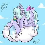  anthro anthrofied atryl breasts butt cloud cloud_chaser_(mlp) dildo equine female flitter_(mlp) friendship_is_magic horse incest lesbian mammal my_little_pony nipples nude pegasus pony sex_toy sibling siblings sisters sky twincest twins wings 