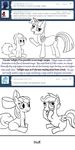  apple_bloom_(mlp) applebloom_(mlp) bitterplaguerat black_and_white comic cub cutie_mark dialog dialogue english_text equine female feral friendship_is_magic hair hooves horn horse loki long_hair male mammal mane monochrome my_little_pony pegasus pony scootaloo_(mlp) short_hair text twilight_sparkle_(mlp) unicorn wings young 