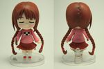  braid brown_hair closed_eyes figure knife madotsuki nendoroid photo pink_shirt ringoanu shirt skirt smile twin_braids twintails yume_nikki 