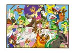  child dent_(pokemon) iris_(pokemon) n_(pokemon) pikachu pokemon pokemon_(anime) pokemon_(game) pokemon_best_wishes pokemon_bw satoshi_(pokemon) touko_(pokemon) touya_(pokemon) 